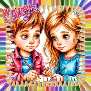 Онлайн-выставка «Я могу! Я рисую!»